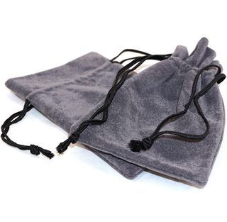 Suede Deluxe Partition Pouch