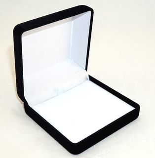 SSSB - PENDANT BOX BLACK FLOCK WHITE PAD
