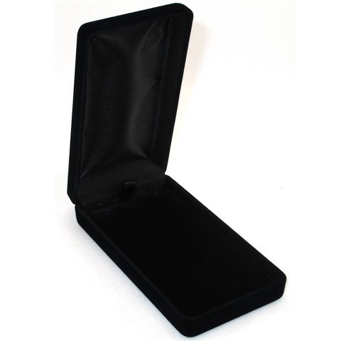 SSLP-LONG PENDANT BOX BLACK FLOCK BLACK PAD