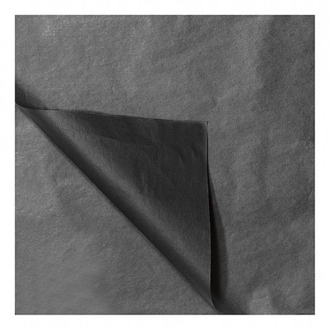 TISSUE PAPER BLACK 250X250MM (480 PCS)