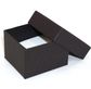 CBR - RING BOX BLACK CARDBOARD BLACK PAD (60 PCS)