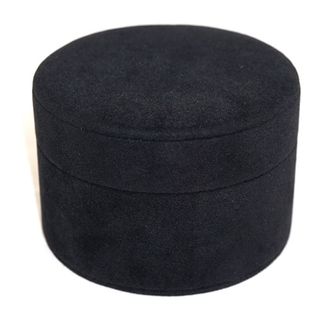 DELUXE ROUND MULTI BOX BLACK SUEDE