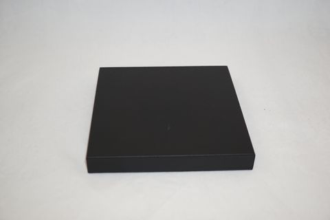 DISPLAY PLATFORM SML SQUARE BLK VINYL (15x15x2CM)