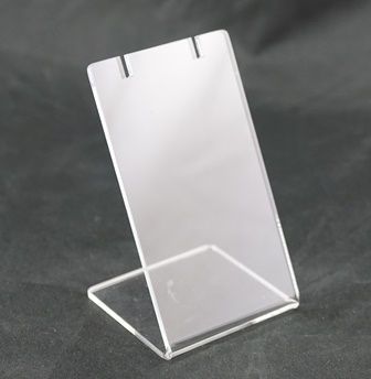 PENDANT/DROP EARRING STAND CLEAR PERSPEX