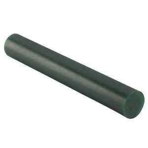 WAX SOLID ROUND BAR 1" (25.4MM) GREEN