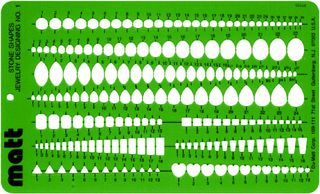 WAX TEMPLATE - STONE SHAPES #1