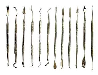 WAX CARVING SPATULA SET (12 PCS)