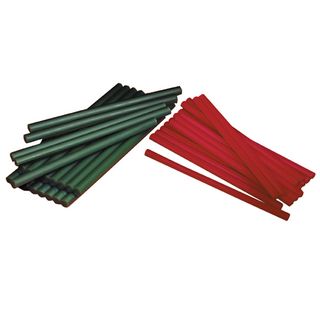 SPRUE WAX 6MM X 100MM (1/4” X 6”) GREEN (10)