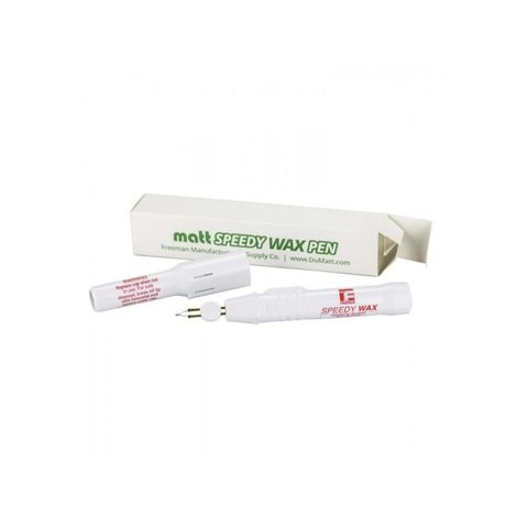 Max Wax Speedy Carving Pen With 3 Tips - Battery Powered Wax Working Tool For Detailed Designs