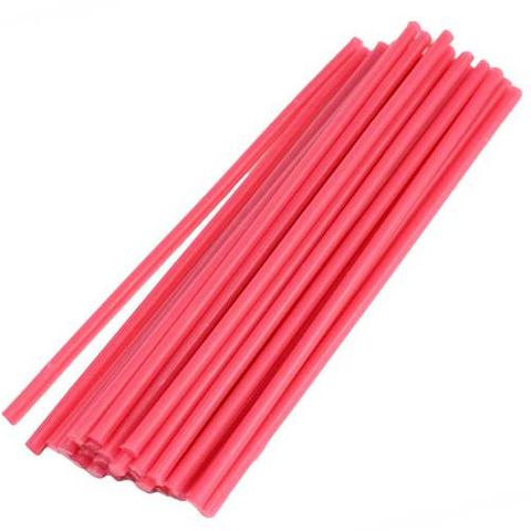 FERRIS SPRUE WAX 150MM RED (6") - 8 GAUGE (3.25MM)