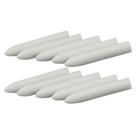 PEN PLATING TIP - ROUND BULLET (10 PACK)