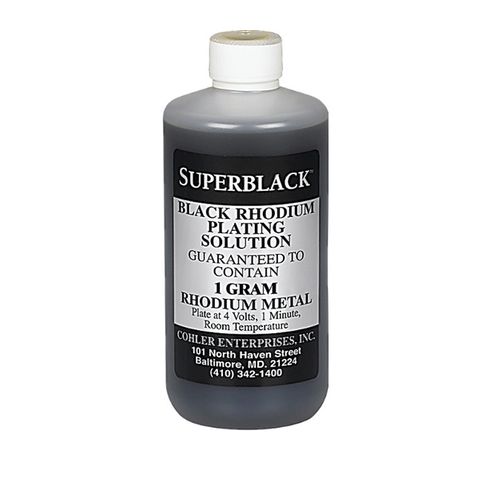 SUPERBLACK RHODIUM BATH CONCENTRATE 1GM BLACK-50ML