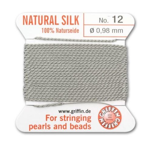 GRIFFIN SILK THREAD - GREY