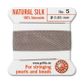 GRIFFIN SILK THREAD - GREY