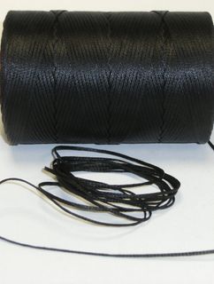 Waxed Black Jewellery Cord 1.6mm (10m)
