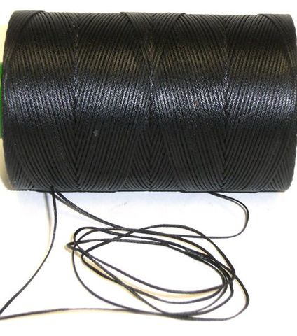 Waxed Jewellery Cord - Black