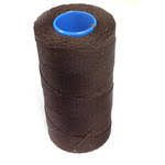 Semi Waxed Dark Brown Cord 0.8mm Roll (500m)