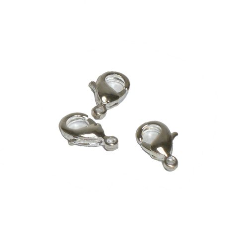 SILVER PLATED PARROT CLASP