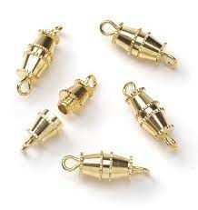 GOLD PLATED BARREL CLASP