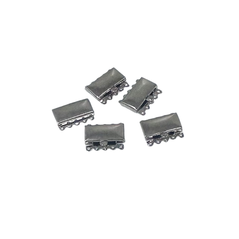 GUNMETAL BOX CLASP