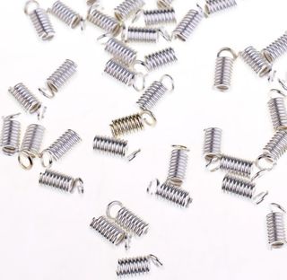 GREEK SPRING W/LOOP SILVER PLATED 9X3MM (20 PACK)