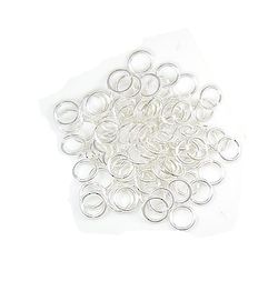 SILVER PLATED JUMP RINGS