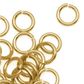 GOLD PLATED JUMP RINGS