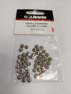 SMALL DIAMOND SILVER PLATED