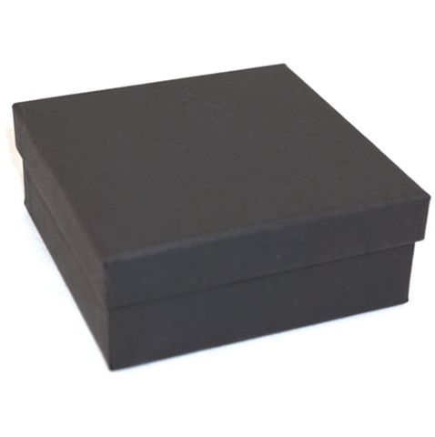 CB10 - LARGE MULTI BOX BLACK CARDBOARD WHITE PAD