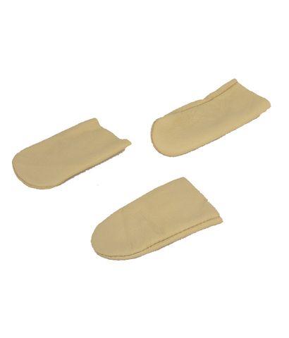 LEATHER FINGER GUARDS - LARGE 65x35MM