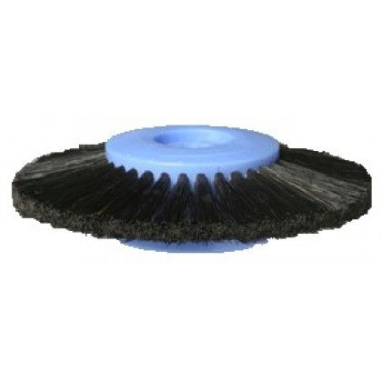 CIRCULAR LATHE BLACK BRISTLE BRUSH 80MM