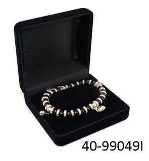 SSSB - BRACELET BOX BLACK FLOCK BLACK ISLAND