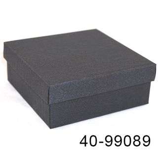 CB10-LARGE MULTI BOX GUNMETAL CARDBOARD WHITE PAD