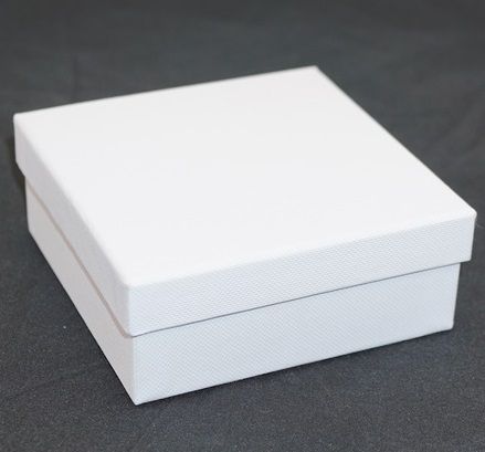 CB10 - LARGE MULTI BOX WHITE CARDBOARD WHITE PAD