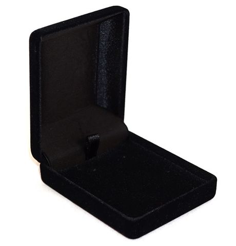 SSP1 - PENDANT BOX BLACK FLOCK BLACK PAD