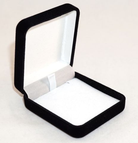 SSE - PENDANT BOX BLACK FLOCK WHITE PAD