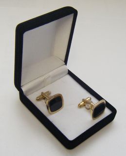 SSP1 - PENDANT BOX BLACK FLOCK WHITE PAD