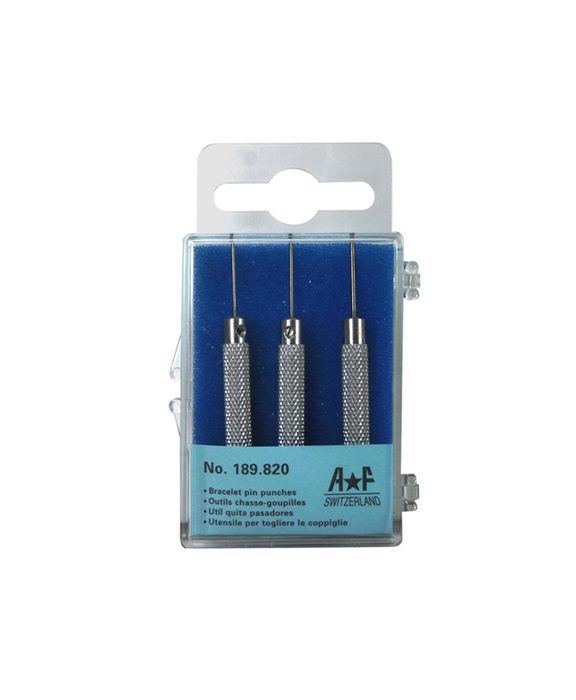 Faithfull Pin Punch Set - 8 Piece Round Head Parallel Pin Punches For Metalworking