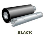 ZETAGS - RSO108BL -  BLACK RIBBON