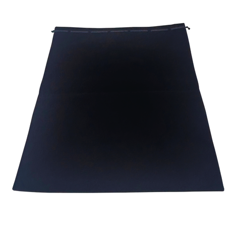 VELVET POUCH URN BLACK/BLACK 350X215X130MM