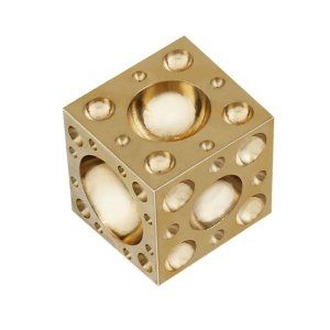 DOMING BLOCK - BRASS CUBE