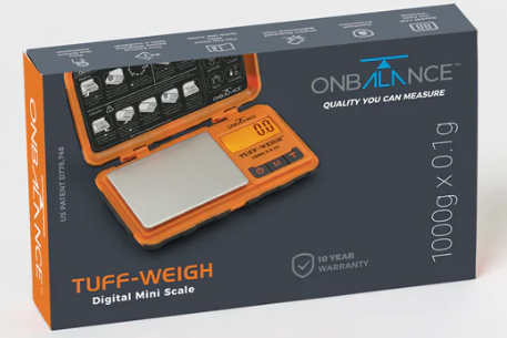 On Balance Tuff-weight Pocket Scale - 1000g x 0.1g