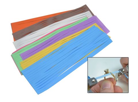 Slurry Coated Polishing Strips - Assorted - Pkt/18