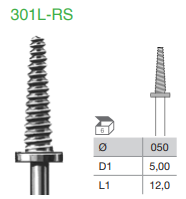 Busch HP Polishing Cylinders Mandrel