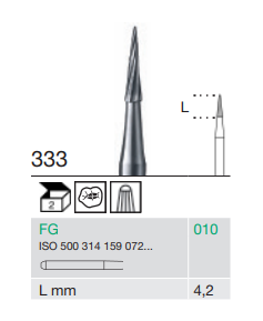 Busch FG Finishing bur 333