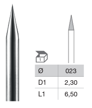 Busch Starlight Carbide Pointed Polisher