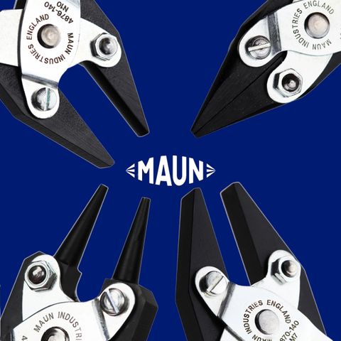 Plier - Maun Smooth Jaws Silver Jewellery Tool Kit