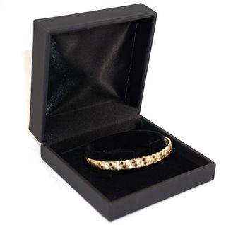 IMB-BANGLE BLACK IMITATION LEATHER BOX BLACK CLIP