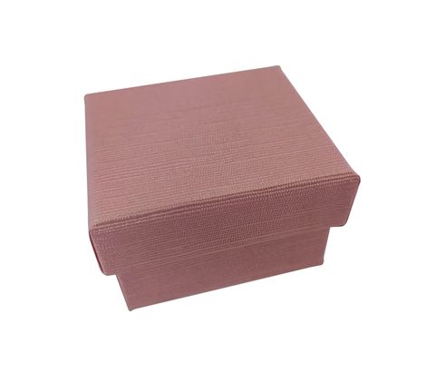 CBR - RING BOX PINK CARDBOARD WHITE PAD (60 PCS)