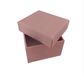 CBR - RING BOX PINK CARDBOARD WHITE PAD (60 PCS)